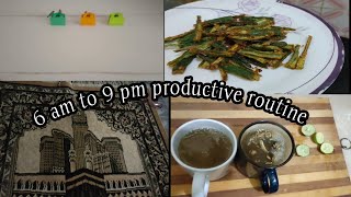 My realistic routine 6 am to 9 pmactive routineThe Best Mom Vlog [upl. by Ariaec]