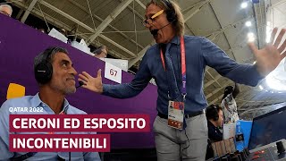 CERONI E ESPOSITO INCONTENIBILI  QATAR 2022  RSI SPORT [upl. by Doggett]