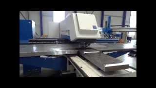 TRUMPF punching machine Trumatic 5000R  1300 FMC  mteg GmbH [upl. by Llorrac223]