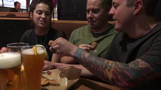 WE TRIED THE HOTTEST HOT SAUCE MAD DOG NO 9 PLUTONIUM INSIDE BUFFALO WILD WINGS WAITRESS TRIES IT [upl. by Atineb942]