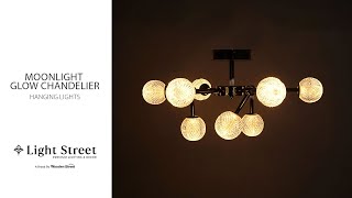 Moonlight Glow Chandelier  Latest Chandelier Design  Light Street [upl. by Svirad]