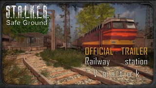 STALKER Safe Ground  Trailer 1  Railway station quotVostokquot  KARAVAN  Wasteland II remix [upl. by Ahsinej76]