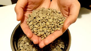 ROAST COFFEE BEANS AT HOME HOW TO  GREEN TO DARK ROASTED COFFEE BEANS PROCESS [upl. by Symon]