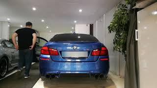 BMW M5 f10 780hp straight piped cold start [upl. by Haym771]