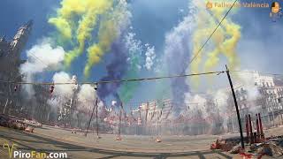 Pirotecnia Vulcano  Mascletà 17 de Marzo Fallas 2019 Valencia [upl. by Gitlow790]