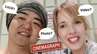 Another Face  My 1st Cinemagraph Motion Portrait ミカエラとシネマグラフでモーションポートレート [upl. by Alderman]