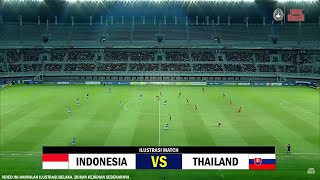 FINAL  TIMNAS INDONESIA U19 VS THAILAND  PIALA AFF U19 2024  LIVE SKOR  Ilustrasi Video Fan Cam [upl. by Emmaline456]