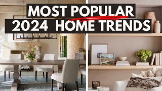 The MOST POPULAR Home Trends for 2024 You will LOVE THESE [upl. by Laveen]