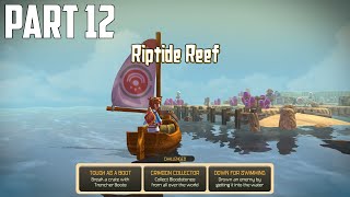 Oceanhorn Monster of Uncharted Seas  100 Walkthrough Part 12 PS4 – Riptide Reef [upl. by Orling888]