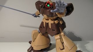 1144 HGUC Dom Tropen Sand Brown Ver Review [upl. by Trinatte]