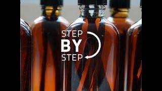 How to Make Vanilla Extract Making Vanilla Extract Vanilla Extract from Scratch [upl. by Nylyak]