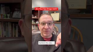 Are Your Eye Drops Safe To Use health eyes vision instagram tiktok shorts httpswwwfdagov [upl. by Hgielar992]