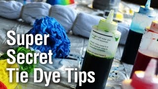 Super Secret Tie Dye Technique [upl. by Rosemare]