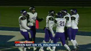 Green Bay SW vs Waunakee Football [upl. by Eiramoj387]