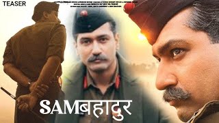 Samबहादुर  Official Trailer  Vicky Kaushal  Meghna Gulzar  Ronnie S  In Cinemas 11202023 [upl. by Nner]