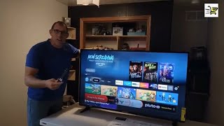 Unboxing Insignia 75inch Class F30 Series LED 4K UHD Smart Fire TV NS75F301NA22 2021 Model Revi [upl. by Weinshienk]