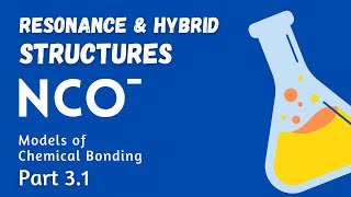 Lewis and Hybrid Structure of Cyanate ion NCO⁻ [upl. by Yrrol]