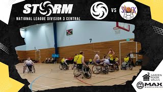 Swansea Storm 1 vs Swindon Shock  NL Div 3 Central [upl. by Arit679]