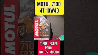 MOTUL 7100 10W40 4T [upl. by Hildegarde]