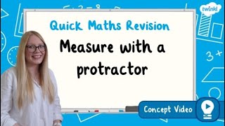 How Do You Measure Angles with a Protractor  KS2 Maths Concept for Kids [upl. by Sileas]