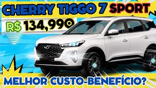 ✨Novo✨Tiggo 7 Sport 2025 SUV Médio da caoa Chery Rival de Compass Renegade Corolla Cros e Tcros [upl. by Asecnarf]