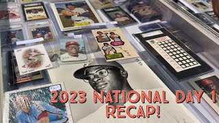 2023 National Sports Collectors Convention Day 1 Recap [upl. by Jung172]