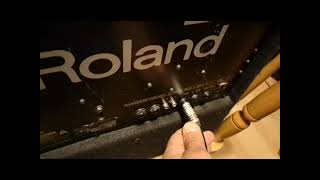 Roland KC60 keyboard amplifier [upl. by Evadnee]