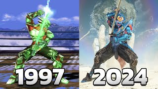 Evolution of Yoshimitsu Flash Combo Tekken 38 [upl. by Isayg]