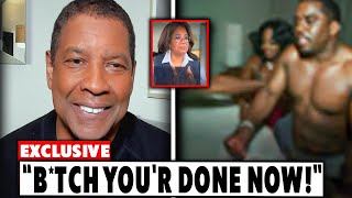 Denzal Washington EXPOSES Oprahs Involvement in Diddys Crimes Leaks New Footage Incriminating Her [upl. by Otrebmuh300]