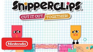 Snipperclips Cut it Out Together  Overview Trailer  Extended Cut [upl. by Fulbert]