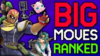 Ranking ALL 41 BIG Moves in Smash Ultimate [upl. by Ahsiniuq231]