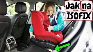 ISOFIX instalace v autě🚘 Jak upevnit AUTOSEDAČKU pro DĚTI Připoutání vajíčka do auta Správně [upl. by Adeuga]