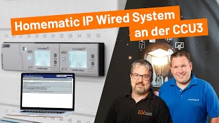 ELV OnlineFachseminar – Homematic IP Wired in der CCU3Lösung [upl. by Eddina]