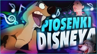 8 NAJLEPSZYCH PIOSENEK z BAJEK DISNEY [upl. by Ennazus]