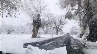 Vacacionar en Chihuahua en invierno es espectacular ❄️ Nevada en Chihuahua 30 Diciembre de 2020 [upl. by Kingston]