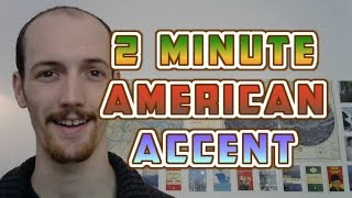 How To Do A General American Accent In UNDER TWO MINUTES [upl. by Kerred870]