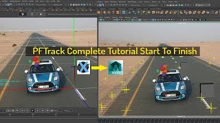 PFTrack Tutorial Start To Finish  Camera Tracking in PFTrack  PFTrack to Maya Camera Export [upl. by Ehcadroj990]