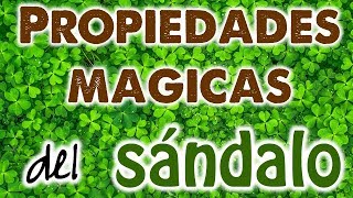 PROPIEDADES MÁGICAS del SÁNDALO 🌱✨ RECETAS EFECTIVAS para LIMPIAR PROTEGER y DESBLOQUEAR 💥✨ [upl. by Hoes]