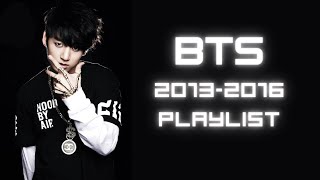 BTS Old Songs Playlist  2013  2016 [upl. by Anit]