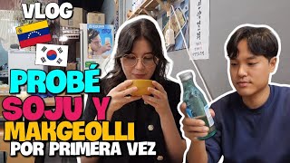 VLOG 🇰🇷🇻🇪Probé SOJU y MAKGEOLLI por primera vez  Otoño en COREA Corea southkorea vlog dailyvlog [upl. by Yruoc]