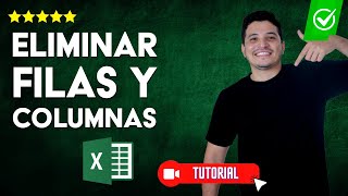 Cómo ELIMNAR FILAS y COLUMNAS VACÍAS en Excel  🔴Eliminar celdas al mismo tiempo📊 [upl. by Wendin]