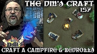 DIY Glowing Campfire amp Bedrolls for a DampD Camp The DMs Craft 157 [upl. by Haleigh]