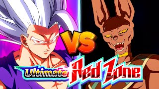 INVALIDATED GOHAN BEAST VS BEERUS ULTIMATE RED ZONE NO ITEMS DBZ Dokkan Battle [upl. by Nickola]