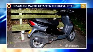 Bureau Brabant Wie herkent de scooter die gebruikt is bij moord op Martie Heesbeen in Rosmalen [upl. by Ahasuerus]