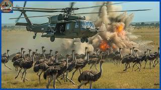 How Do The Worlds Top Ostrich Hunters Hunt Ostriches With Guns And Bows And Arrows  Hog Hunting [upl. by Pacien]