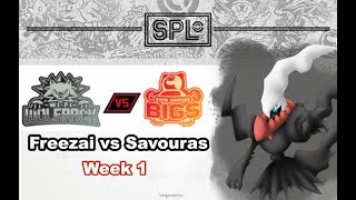 Pokemon Tournament  Smogon Premier League week 1  WOL Freezai vs Savouras BIG [upl. by Crompton219]