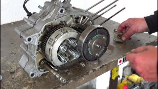 Engine ReBuild HONDA 110cc Restoration [upl. by Narut]