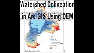 Watershed delinationdemarcation [upl. by Hadihahs1]