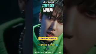 Stray Kids  MANIAC KaraokeRomanizedBacking Vocals straykids instrumental karaoke [upl. by Huff]