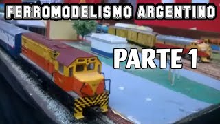 FERROMODELISMO argentino parte 1 [upl. by Eachelle]